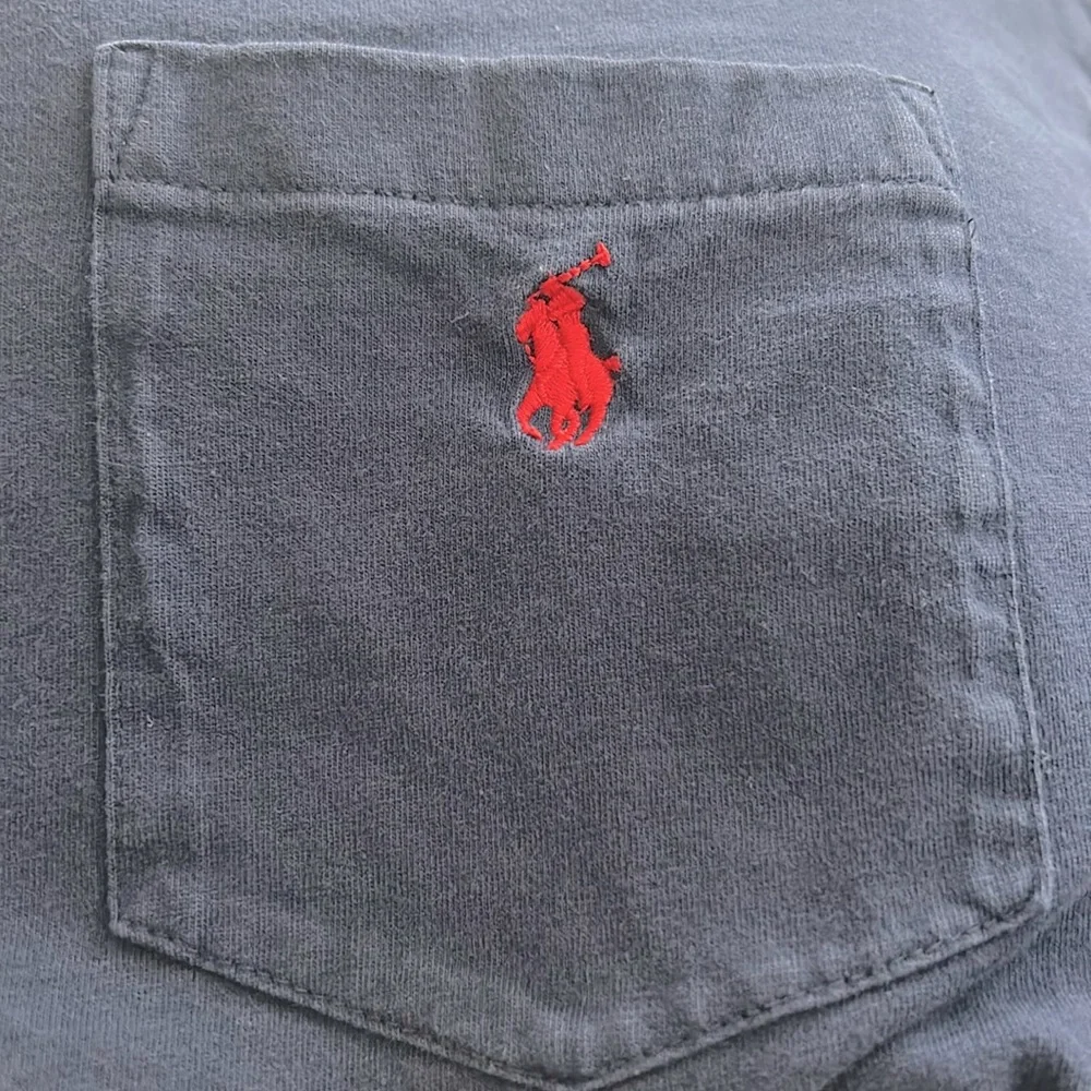 Polo Ralph Lauren Men's XL Navy LS T-Shirt Preppy Cotton Classic Casual